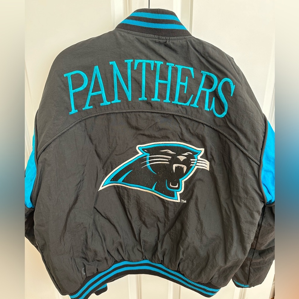 Vintage NFL Men’s Varsity Jacket Carolina Panthers